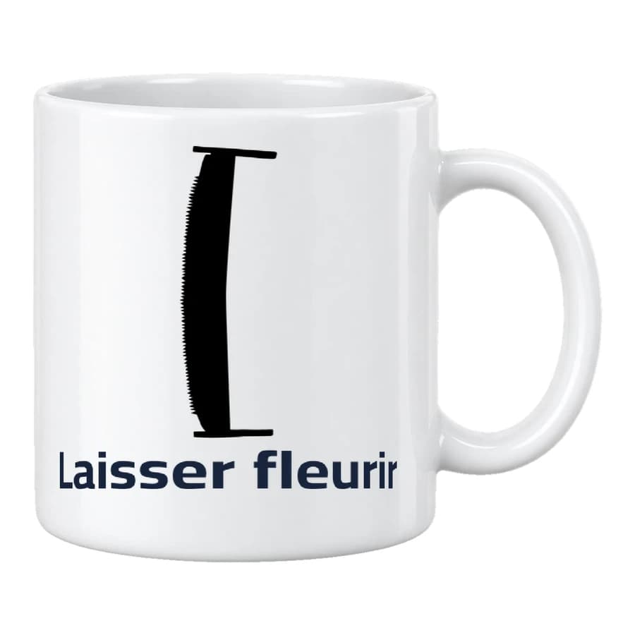 Mug — Jardin — Devant — Blanc