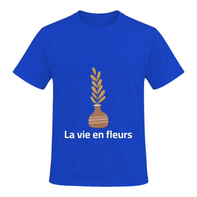 T-shirt — Vase · Terre et soleil